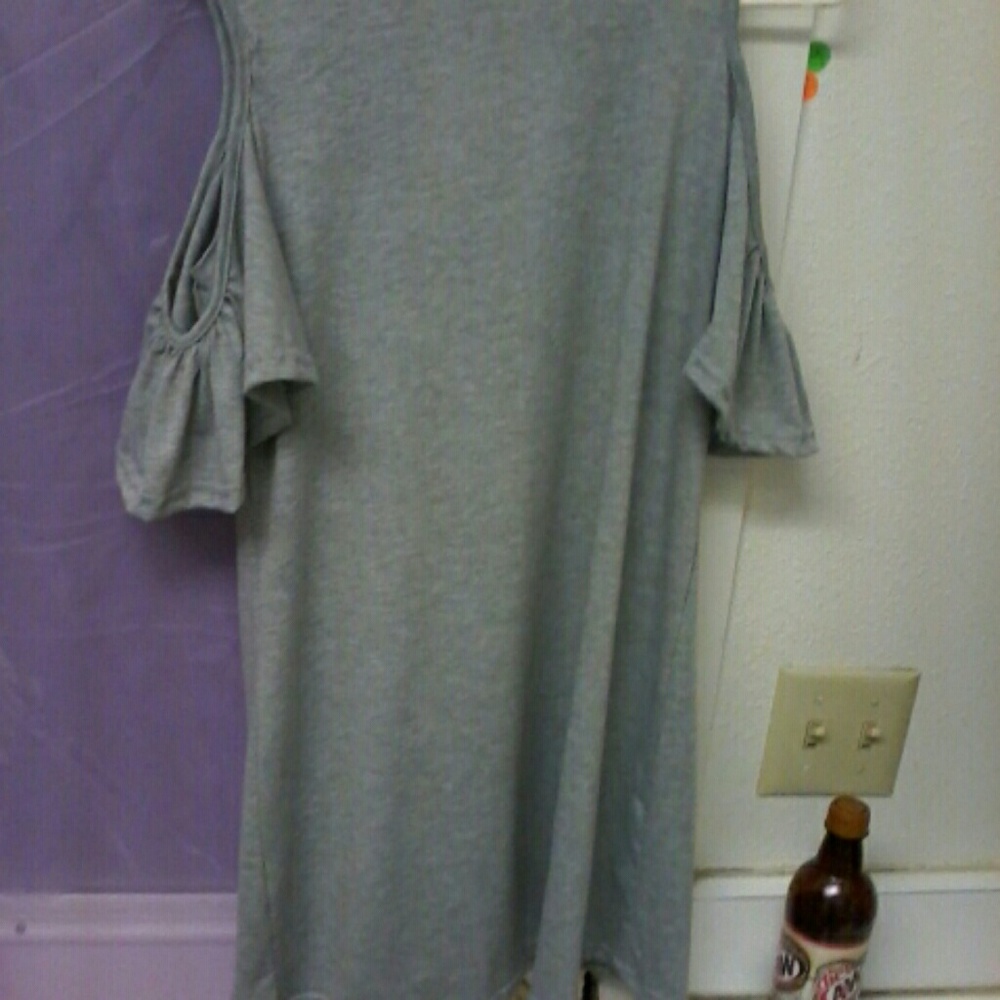 bnwt xl long cut out top or dress